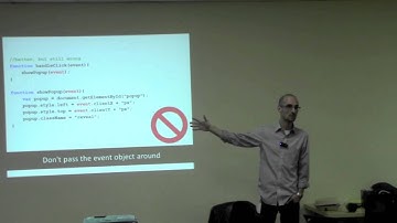 Maintainable Javascript by Nicholas Zakas (April 15 2013) (part 2 of 2)