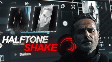 Halftone shake tutorial | Alight motion Tutorial (+Preset)