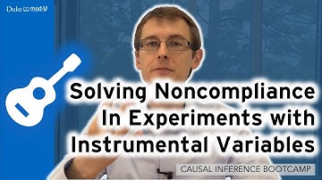 Solving Noncompliance in Experiments with Instrumental Variables: Causal Inference Bootcamp