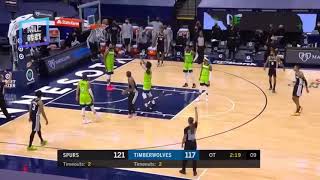RICKY RUBIO EXCHANGES WORDS WITH ANTHONY EDWARDS AFTER DUMB ROOKIE MISTAKES COST THE GAME