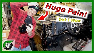 Be Prepared!! Jeep Windshield Hinge Removal