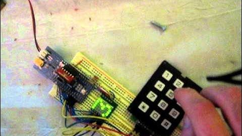 INFO 4320 Spring 2012: Keypad and Display