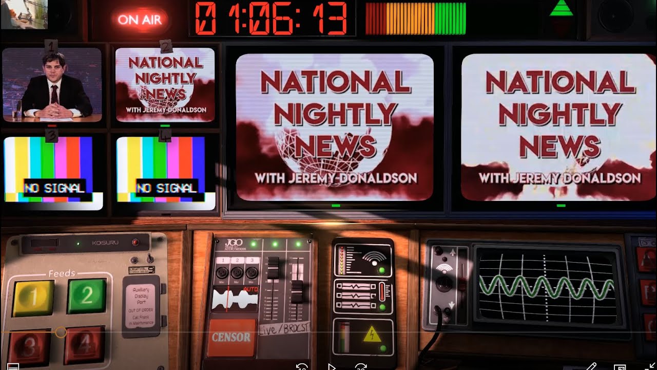 A Face for Radio | Not for Broadcast Gameplay | Television Broadcast ...