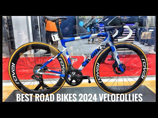 NEW Top 25 Best Road Bikes for 2024 DIFFERENT brands 2/2 | Velofollies 2024 Kortrijk [4K] class=