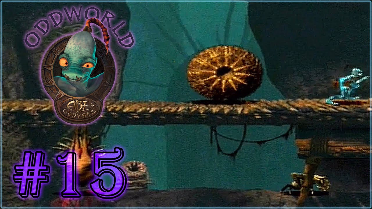 Door Number 6 - Paramonian Temple - Oddworld: Abe's Oddysee (PS1) - Gameplay Playthrough - Part 15