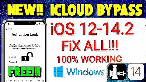 Bypass iCloud IOS 12-14.2   Untethered fix Turn Off Turn On, fix restart,  [100% Working] 2020