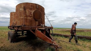 Один в степи... Как я помог чабану отремонтировать водопой.