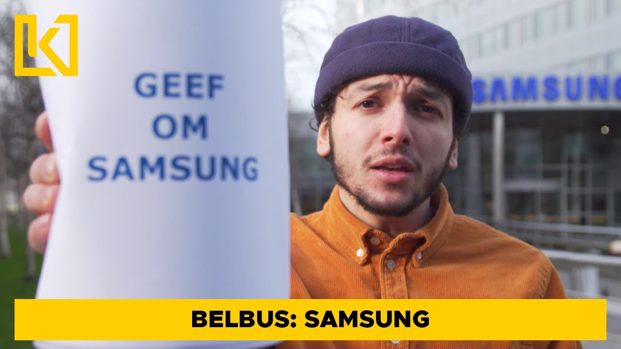  New  Belbus: Samsung casht niet back