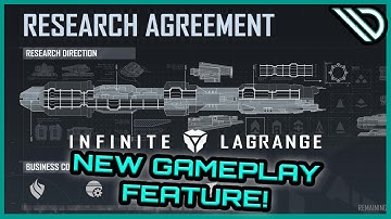 Infinite Lagrange |  New Gameplay Feature, Research Agreements!