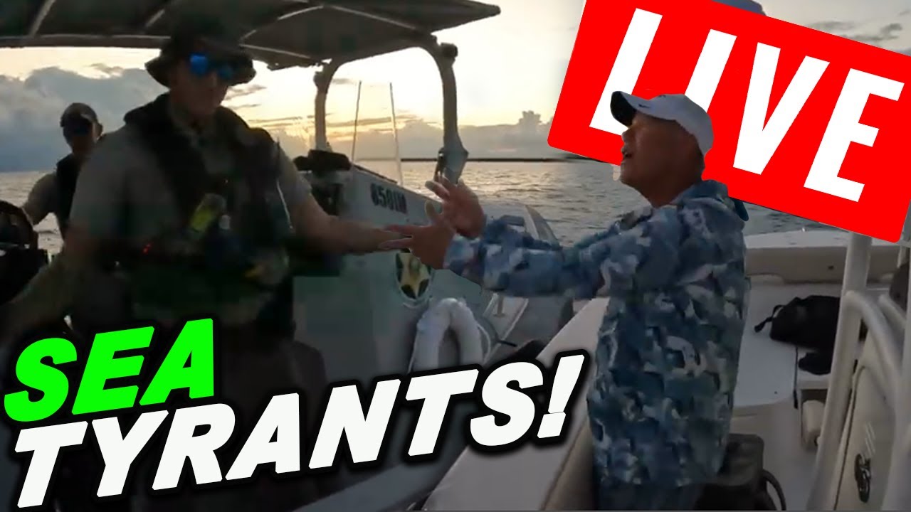 Sea PIRATES Harass Army Vet While Fishing - YouTube