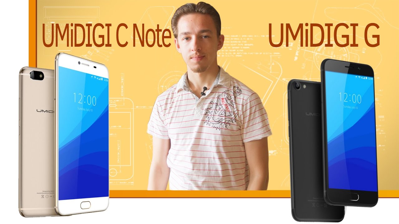 СН. новинки UMiDIGI G и UMiDIGI C Note