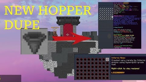 ALL NEW Hypixel Skyblock Dupe \ ANY ITEM, WIPE PROOF