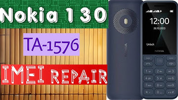nokia 130 ta-1576 imei repair @RaoAjuTV