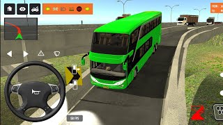 2025 new coach bus simulator 💥 || indonesia bus simulator part-149 #bus #game #simulator #comman