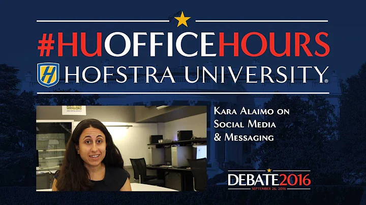 Social Media in Election 2016: HU Office Hours wit...