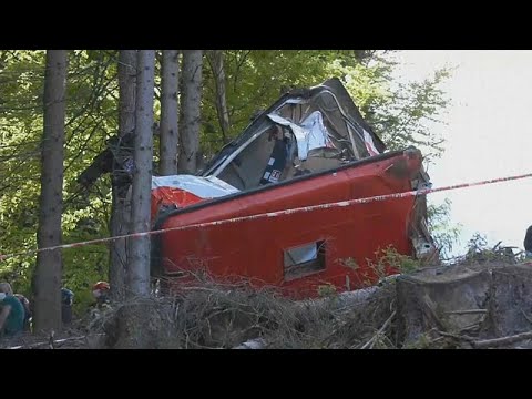 Accidente mortal en los Alpes italianos: al menos 14 muertos al caer una telecabina