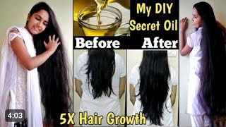 وصفة لتطويل الشعر بسرعة الصاروخ my   Hair care oiling routine