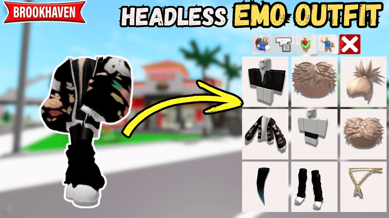 OMG😱 OUTFIT Headless For Boy In Brookhaven ID/CODES - Roblox 2025 - YouTube