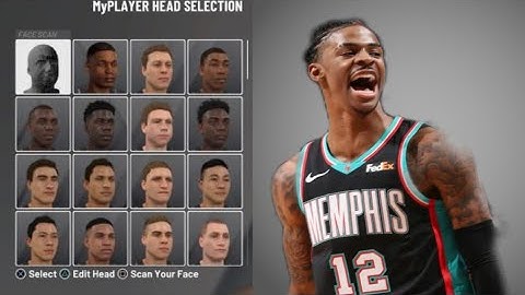 NBA 2K22 JA MORANT FACE CREATION *MOST ACCURATE*