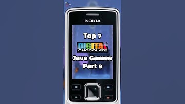 Top 7 Digital Chocolate Java Games That Make You Nostalgic! Part 9