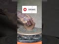 cut the clay bowl #pottery #claycraft #satisfying #video