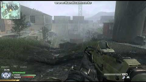 MW2 Free For All in Underpass With ACR and AC-130