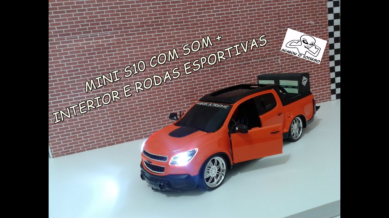 GOLF EM MINIATURA COM SOM E MINI SUBWOOFERS ZETTA -  @cajuminiaturashobbymodelis9336