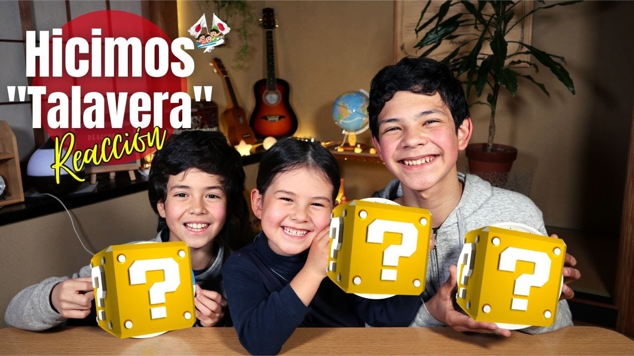 Niños Japoneses Reaccionan y Hacen "Talavera" (versión MUY libre)