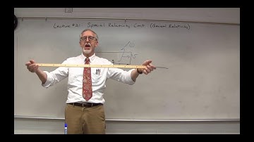PHYS1112 Lecture #21, Video 1: Special Relativity, Part 2