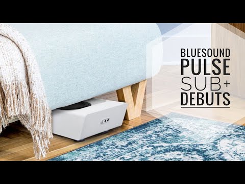 Bluesound Pulse Sub+ Subwoofer Debuts as a unique Subwoofer for Audiophiles