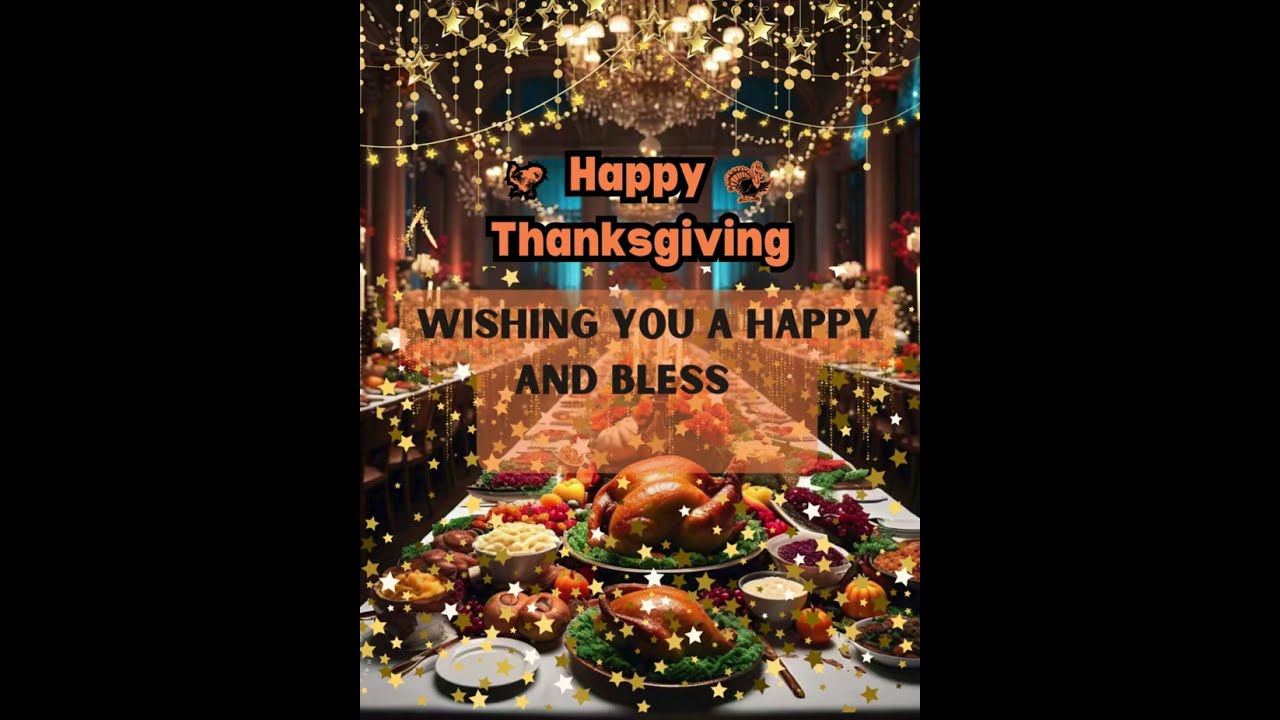 thanksgiving greetings  Digital card
