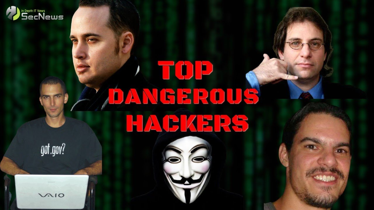 Top 10 καλύτεροι/επικίνδυνοι hackers όλων των εποχών - YouTube