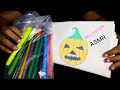 🔴ASMR | Drawing Halloween 🎃 👻🎃 ( No talking)