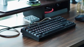 LZ CLS - Unlubed Cherry MX Reds on Stainless Steel Plate Typing Sound Test