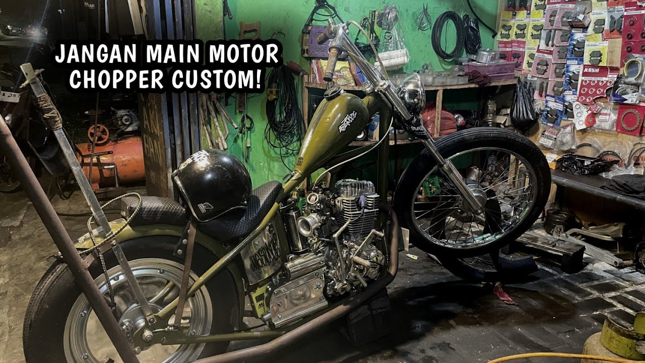 Jangan! Chopperan Dadakan, Motoran Ke Banten Lama | Chopper Custom