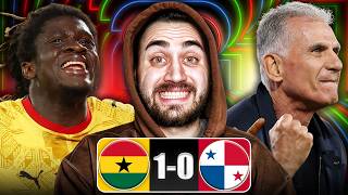 Ghana Late Winner vs Panama | Yirenkyi Clutch!! |  Ghana 1-0 Panama