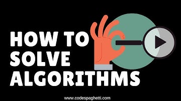 How To Solve Algorithms on white board.