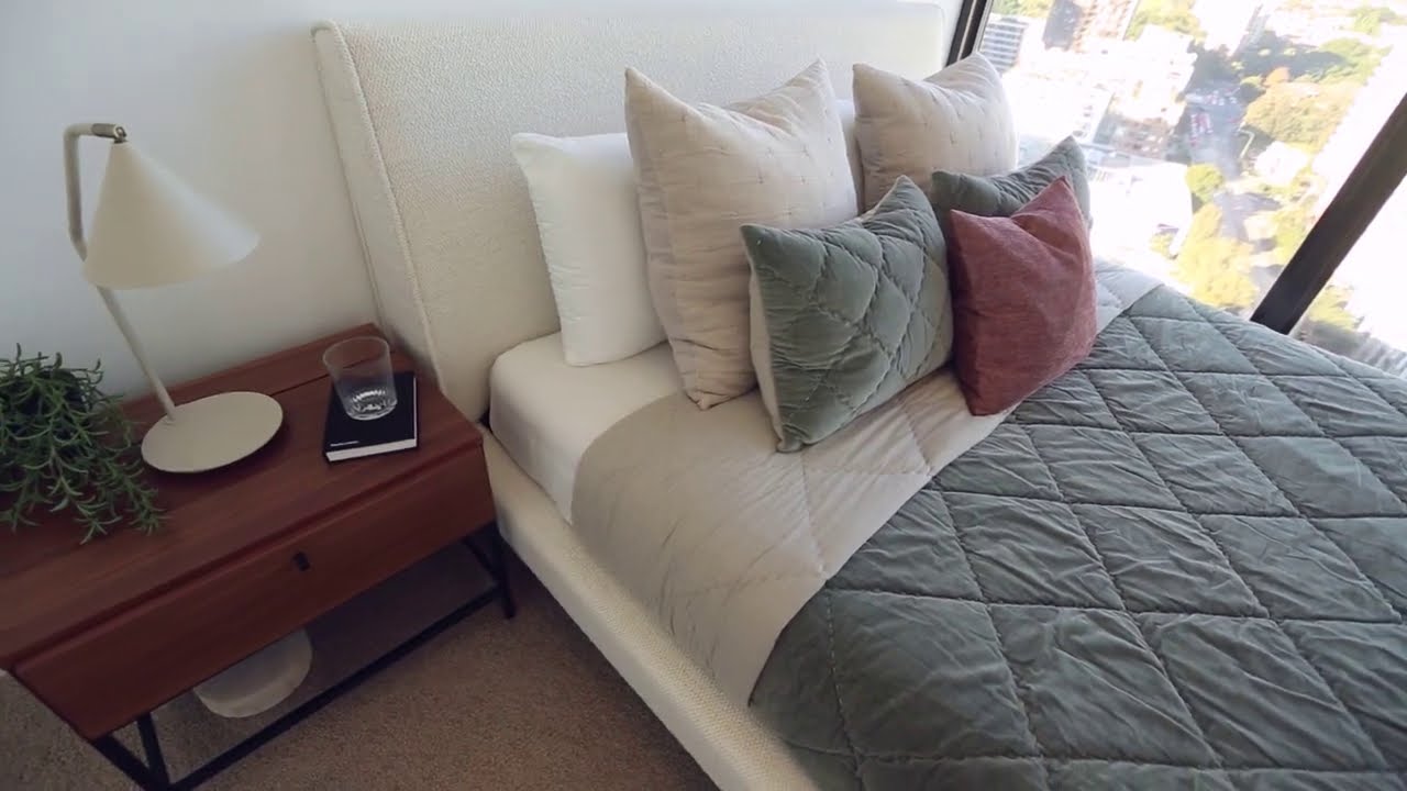 Scandinavian Bedroom Design - Arlington Bed by BoConcept - YouTube