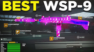 Fastest TTK WSP 9 Loadout is META on Rebirth Island! 😍 (Best WSP 9 Class Setup) - MW3