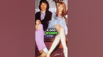 Mick Jagger’s SHOCKING STATS You Won’t Believe! #shorts #musichistory #musicshorts #musician