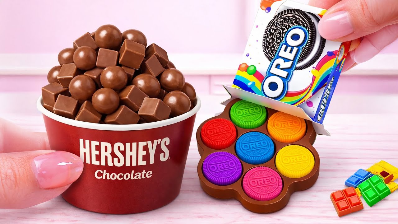 Восхитительный сладкий шоколадный торт 🍫 Вкусный рецепт миниатюрного шоколадного торта Hershey's