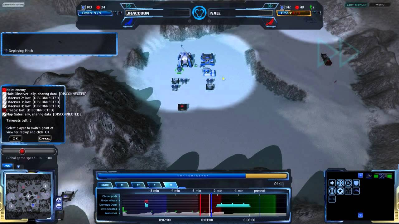 2013/01/17: JRaccoon(C) vs Nale(C) on Cold Forged - Achron