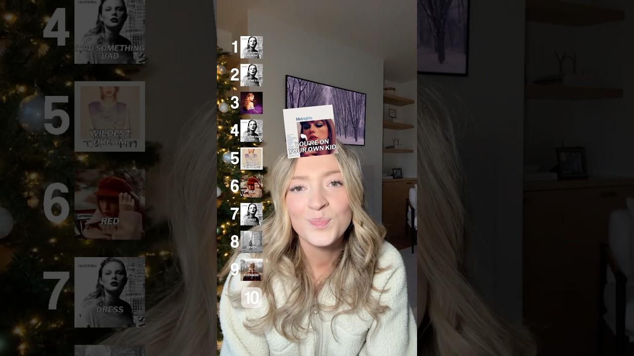 blind ranking random taylor swift songs!! ✨🤭 