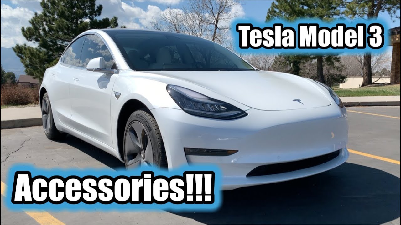 Tesla Model 3 Standard Plus | Accessories - YouTube