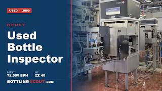 Used Bottle Inspector Heuft inline reflexx 72.000 bph - Bottlingscout.com
