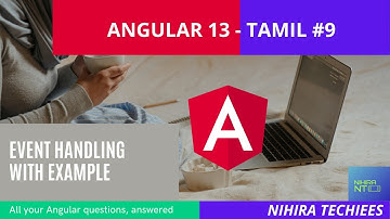 Angular 13 tutorial in Tamil #part9 Event Handling || nihira techiees