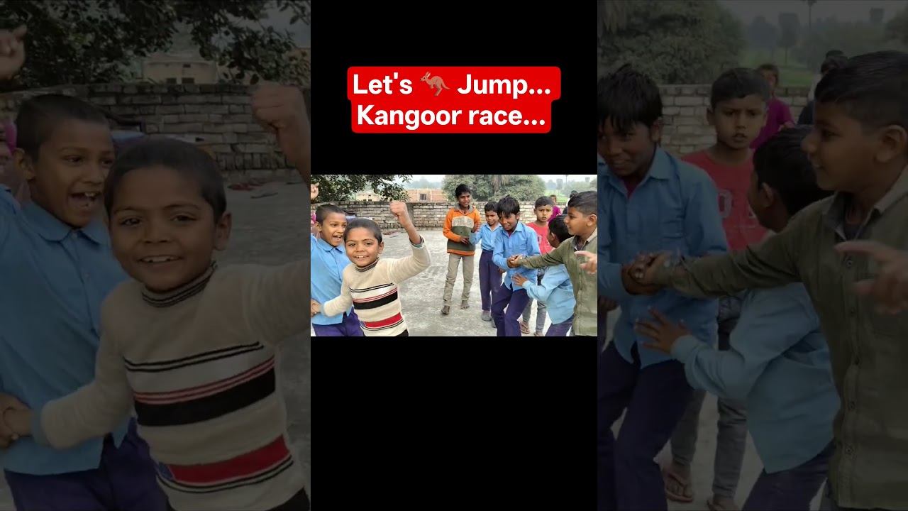 Kangaroo Jump Race 🦘 | Class 4 Kids Fun Activity 