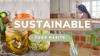 7 Sustainable Food Habits You MUST Try! | Easy ways to be more Friendly 🪴