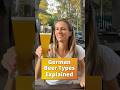 German BEER Types Explained 🍺 #learngerman #germanbeer