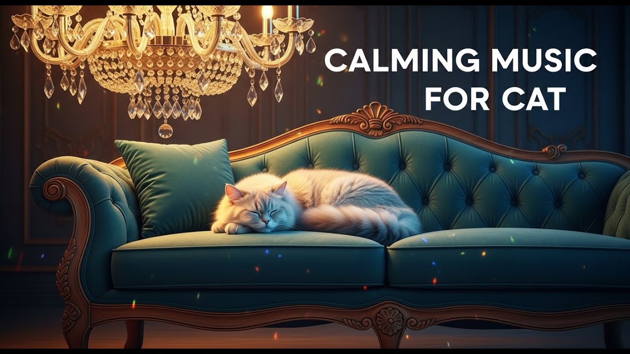 Deep Sleep Music for Cats : 12 Hours of Calming Sounds for Anxiety Relief and Relaxation 😺😴😌